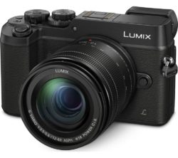 PANASONIC DMC-GX8MEB-K Mirrorless Camera with 12-60 mm f/3.5-5.6 Lens - Black